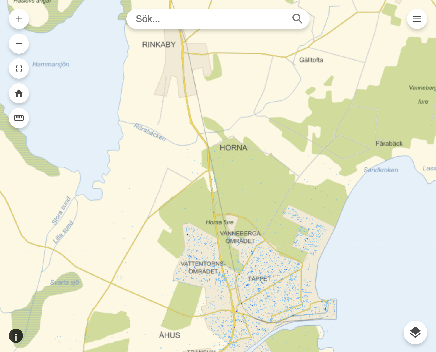 Kristianstad: Skyfallskartan